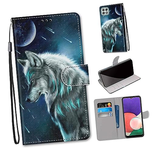 CANIGHT 5g-telefonhülle Im Portemonnaie-Stil Mit Klappbarer Halterung Kartensteckplatz Lackierte Pu-pc-Abdeckung Stoßfestes Kratzfestes Modeaccessoire Für Den Täglichen Gebrauch