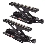 Trend Doppelpack Verstellbare Kappsägen-Rollenständer, Kugelgelagerte Rolle, Höhenverstellbar, Modell R/STAND/A/2