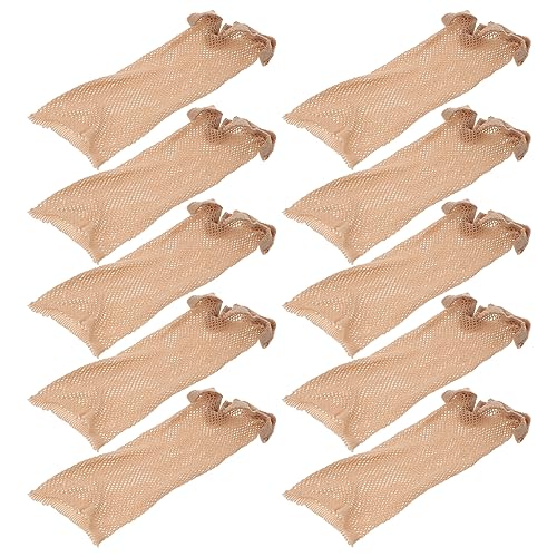 VICASKY 12 Stck. Pack Damen Elastische Strumpfhaube für Verschiedene Kopfgrößen Atmungsaktiv und Weich für Täglichen Gebrauch Schlafen