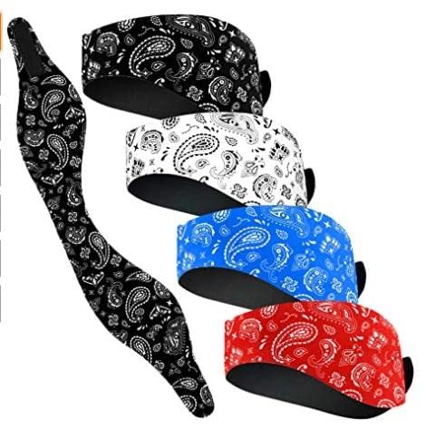 Schwimm-Stirnband, Schwimm-Ohrband, Verstellbares Schwimmer-Stirnband, Elastischer Neopren-Ohrenschutz für Wassersport, Laufen, Fitness für Erwachsene und, Tauchmaterial, 10,5 X