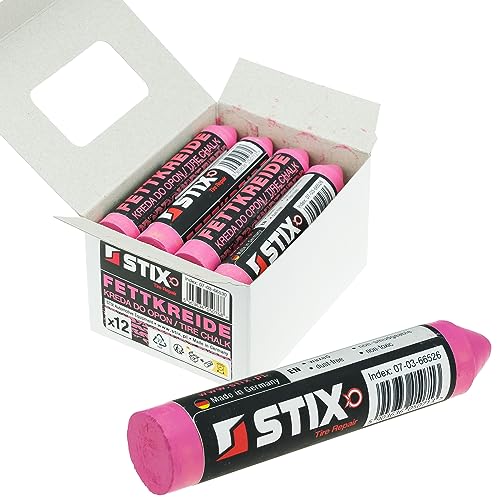 Stix Automotive Equipment 1x Reifenkreide Fettkreide Rosa Reifenkennzeichnung Marker Markierungskreide