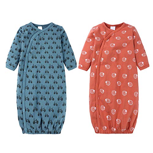 Baby Schlafkleid Langarm Schlafsack Säugling Mädchen Jungen Nachtwäsche Nachthemden Coming Home Outfit