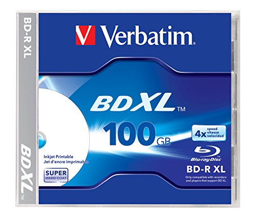 Verbatim BD-R XL 100GB, SINGLE PACK, 4X Schreibgeschwindigkeit