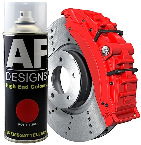 Alex Flittner Designs Bremssattellack ROT hitzebeständig 300° Thermolack 400ml Spray