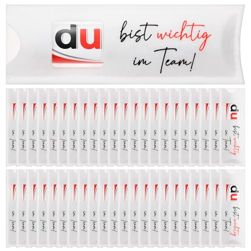 Namalu 15 Stück Mitarbeiter Geschenk Wichtig im Team Schokoriegel Hülle Filz Geschenke Kompatibel mit Duplo Dankeschön Geschenk Super Job Team Geschenk, ohne Schokolade