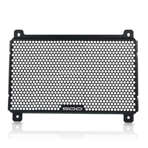UTWWCIGC Motorrad Kühlerabdeckung Für Kawasaki Ninja 500 Z500 Z 500 Ninja500 SE ABS 2024 2025 Motorrad Kühler Schutzfolie Grille Abdeckung Teile Kühlergrill Schutzgitter(500 Logo)