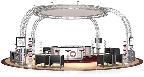 Messestand FD 34 - 8 x 8 x 4 m (LxBxH) - 64 m²