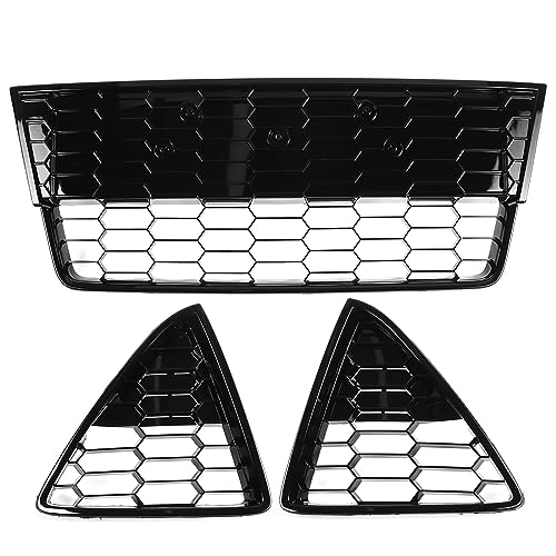 LUISAS Nebelscheinwerfer Gitter für Ford Focus Estate MK3 2012 2013 2014,Vorne Links Rechts Unteren Stoßstange Nebelscheinwerfer Grill Abdeckung Trim