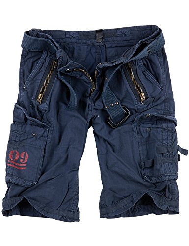 Surplus Raw Vintage Royal Shorts, Royalblue, L