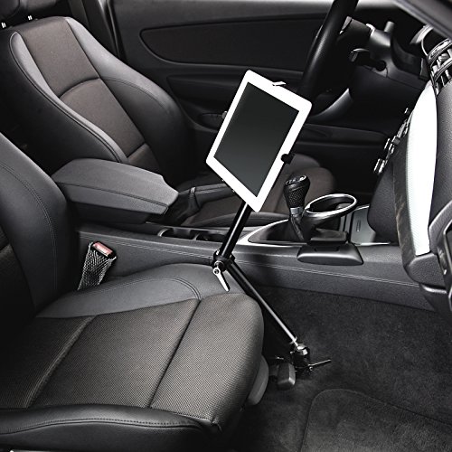 Infuu Holders Auto KFZ Halterung für iPad 1 2 3 4 Air/Galaxy Tab Note/Tablet-PC 7-11" Zoll universal stabil aus Aluminium 229