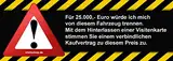 Kaufvertrag 25k Autoverkauf für Fahrerscheibe Aufkleber Autoaufkleber Sticker Vinylaufkleber Decal