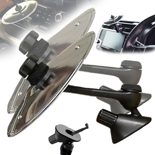 Auto Crash Becken, 2 pcs Autounfall cymbals, Drum Cymbals für Auto, Auto Crash Becken LüFtungsschlitz, Mini Trommel Becken für Auto, Auto trommel Cymbals, Auto Musikinstrument Becken, für Auto