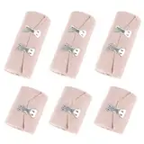 6 Rollen Kompressionsbinden, Elastische Binde,Elastische Bandage, Elastischer Verband mit Metallclips für Knöchelunterstützung, Bequem und Atmungsaktiv,Tragbar und Praktisch(5cm*4.5m,7.5cm*4.5m)