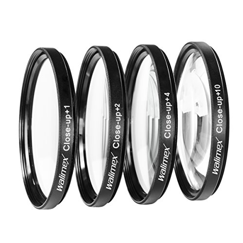 Walimex 17859 Close up Makrolinsen-Set 67 mm inkl. 0.0125 Dioptrien