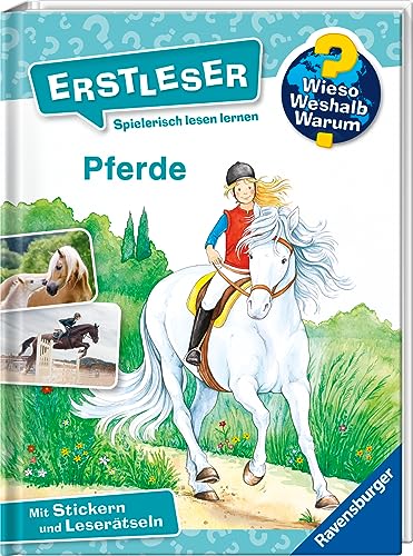 Wieso? Weshalb? Warum? Erstleser, Band 6 - Pferde (2. Klasse, Erstlesebuch ab 7 Jahren - mit Stickern und Leserätseln)