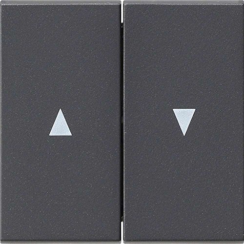 Gira 029428 Wippen mit Pfeilsymbol System 55 , anthrazit