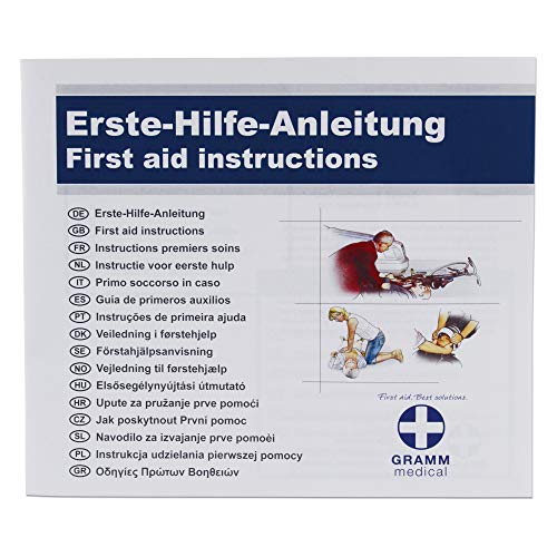 GRAMM medical Anleitung zur Ersten Hilfe