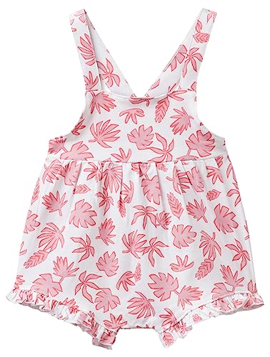 United Colors of Benetton Baby-Mädchen Salopette 323TAT00M Jogginganzug, Bianco a Fantasia 76Z, 68