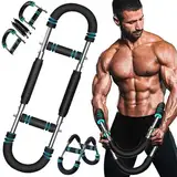 Shaker Twister Armtrainer, U-förmiger Twister-Armtrainer, verstellbarer Brust-Expander, Oberschenkel-Master-Trainer, Körperstärke, Fitnessgerät, formt den perfekten Körper für Männer
