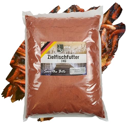 Zite Fishing Allround Zielfisch-Futter Fertigmix - Universelles Angelfutter - 3kg Vielseitiger Futter-Mix - Breite Anziehung & Einfache Handhabung