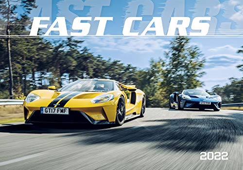 Fast Cars 2022 - Bildkalender 48,5x34 cm - mit vielen Zusatzinformationen zu den Luxuswagen - Technikkalender - Wandplaner - Wandkalender: ... - Technik-Kalender - Wand-Kalender