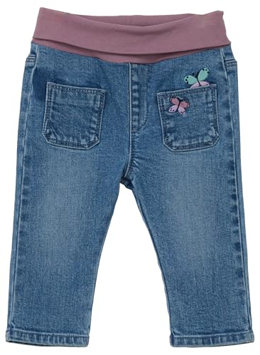 s.Oliver Baby 2149282 Jeans Hose mit Umschlagbund, 56Z6 Blau, 86