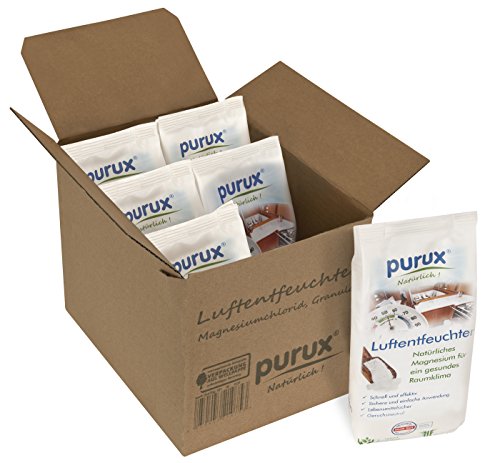 purux Luftentfeuchter Granulat 3,6kg Entfeuchter Raumentfeuchter nachhaltig verpackt