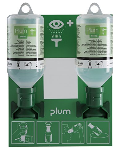 Plum 4694 Augenspülstation mit 2 Flaschen