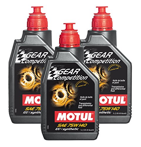 MOTUL GEAR COMPETITION 100% Synthetik 75 W140 3x 1Liter