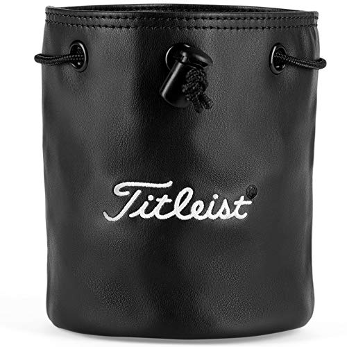 Titleist Klassische Hochwertige Golf-Wertsachen-Tasche, Schwarz, Einheitsgröße
