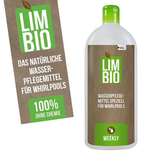 Limbio Whirlpool, Das natürliche chlorfreie Wasserpflegemittel Speziell für Whirlpools und Swim Spa 100% ohne Chemie
