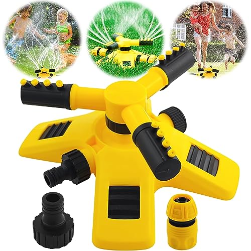 Wasserspielzeug Kinder Outdoor Wassersprinkler Garten Kinder Wasserblume Kinder Sprinkler Twister Splash Wasser Wasserfontäne Rasensprenger Sommer Sprinkler für Junge und Mädchen 3 4 5 6 7 8 Jahre