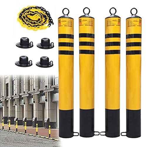 YKMYXZ, Bolzen Anti-Diebstahl-Sicherheitspoller for Autostellplätze mit 4 Schlüsseln, Sicherheitspfosten for die Einfahrt(76x800mm)