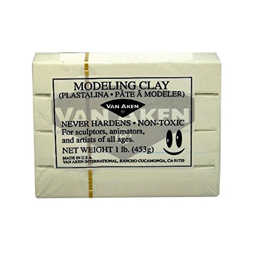 Van Aaken Modeling Clay 1Lb White