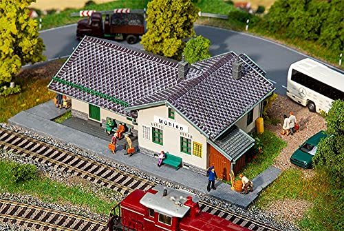 Faller 110150 Bahnhof Mühlen, Weiß, One Size