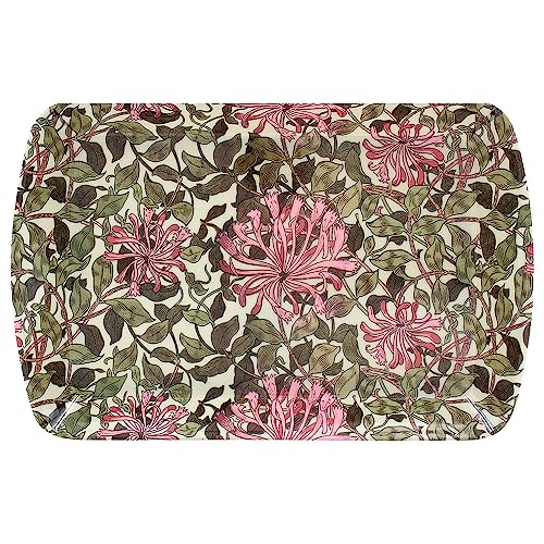Lesser & Pavey Serviertablett im britischen Design, Essteller für mehrere Anwendungen im Haus, Geißblatt-Tabletts zum Servieren von Speisen oder Getränken, William Morris