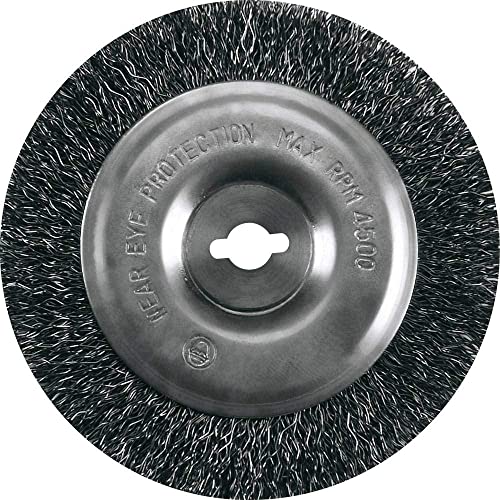 Original Einhell Ersatzbürste Stahl (Fugenreiniger-Zubehör, Reinigungsbreite 15 mm, passend für Einhell Elektro- & Akku Fugenreiniger BG-EG 1410, GC-EG 1410, GC-CC 18 Li)