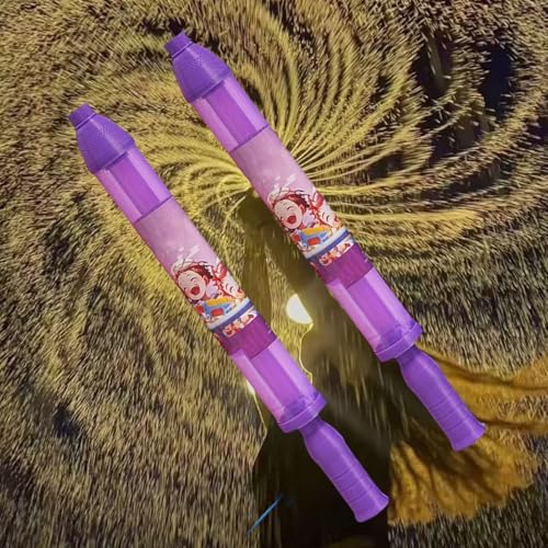 Firework Water Spray Gun – 2025 Upgrade mit romantischem Feuerwerks-Design, feinerer Düse für präzisen Wasserstrahl, für Pool, Bad, Party & Spaß im Freien (2 Pcs-D)