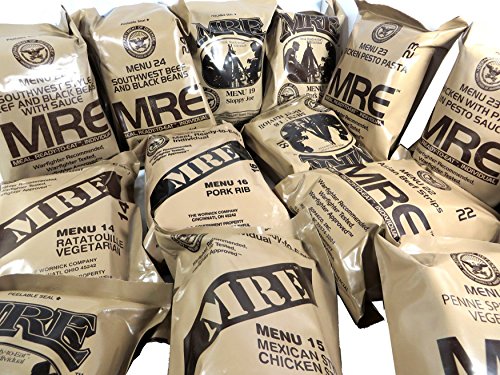 MRE US Meal Ready to Eat, Army Ration EPA, Verschiedene Menu (Chicken Fajita)