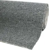 andiamo Teppichboden Henry - pflegeleicht und einfach zu verlegen - Auslegware Teppichboden - Meterware Bodenbelag in Schlingenstruktur mit Trittschalldämmung 200 x 250 cm Anthrazit