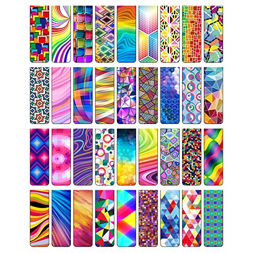 36 Stück Magnetische Lesezeichen,Lesezeichen Bunt,Magnetische Seiten,Markierungen Positive,Magnetic Bookmarks Kinder,Magnetische Seitenclips für Schüler Lehrer Lesen Schule Lieferungen