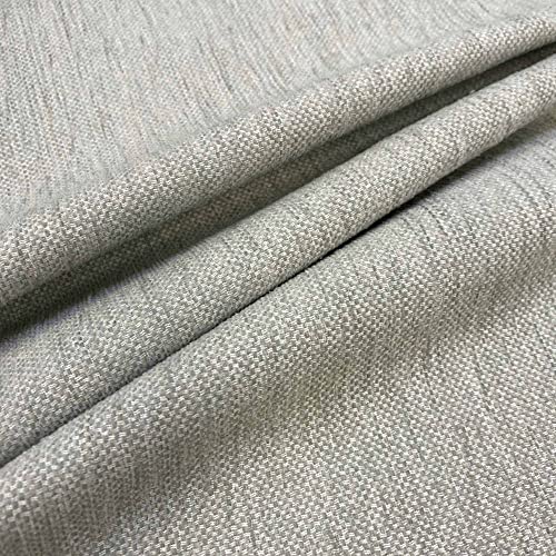 Kt KILOtela - Dekostoff, Polsterstoff, Möbel Bezugsstoff, Doppelseitiges Chenille, Polsterung für Stühle, Sofas, Möbel, 320 gr/m², 100 cm Länge x 280 cm Breite, Grau - 1 Meter