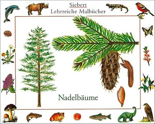 Nadelbäume: Malbuch. Verpackungseinheit (Siebert lehrreiche Malbücher)
