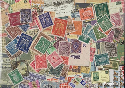 Prophila Collection Deutsches Reich 50 Verschiedene Marken aus den Jahren 1872 bis 1932 mit Nebengebieten (Briefmarken für Sammler)