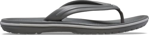 Crocs Unisex Kinder Crocband Flipflop, Slate Grey Smoke, 39/40 EU