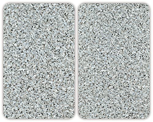 Herdabdeckplatte Universal Granit 2er Set