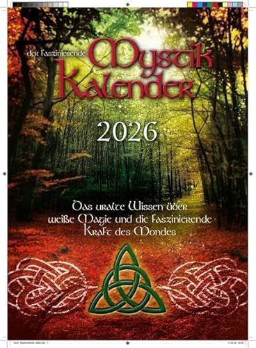 Mystik Kalender 2026: Das uralte Wissen über weisse Magie und die Kraft des Mondes