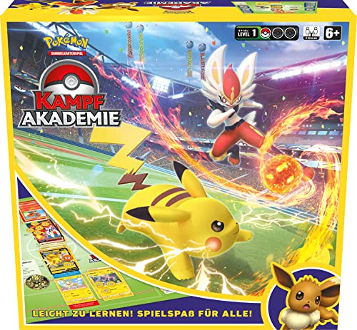 Pokémon-Sammelkartenspiel: Kampfakademie (Liberlo-V, Pikachu-V & Evoli-V)