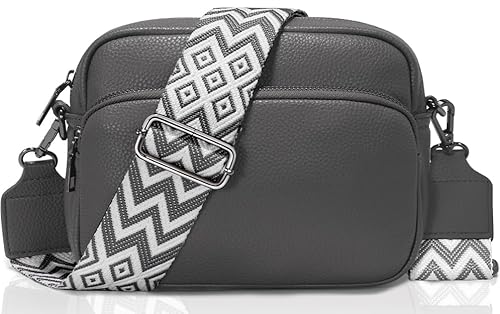 GASSDA Umhängetasche Damen Kleine Handtasche Damen PU Leder Crossbody Bag Moderne Taschen mit Abnehmbarem Schultergurt