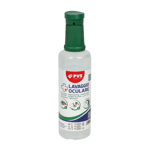 Dönges Augenspülflasche 500 ml Natriumchloridlösung 0,9% | Augendusche mit Kochsalzlösung für effektive Augenreinigung | Augenspülung für Erste Hilfe bei Verschmutzungen & Verletzungen